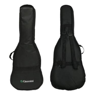 Imagem de Capa almofadada p/ viola "giannini" com alças e bolso