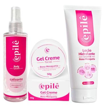 Imagem de Kit Rugól Epilê Loção Hidratante + Gel Creme + Body Splash - Rugol