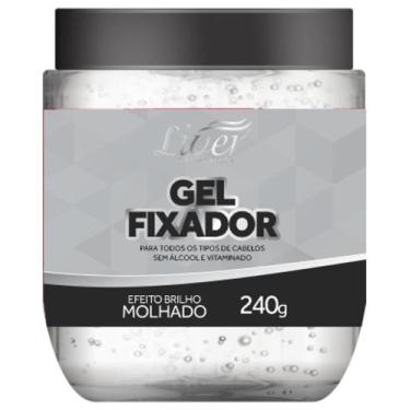 Imagem de Gel Fixador Pote Liver Incolor 240g Cx 12 uni.