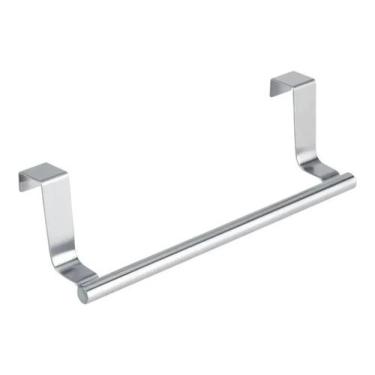 Imagem de Suporte Toalha Banheiro Gaveta Porta Box Aço Inox Sem Furar - Wincy
