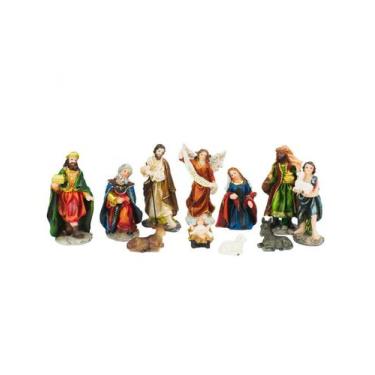 Imagem de Presépio 11 Peças 10cm Enfeite Resina - Taimes
