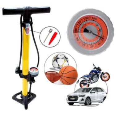 Imagem de Bomba De Ar Manual Para Bicicleta - A.R Variedades MT