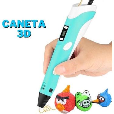 Imagem de Caneta Impressora 3D com Tela Digital para Ajuste de Temperatura - Imp