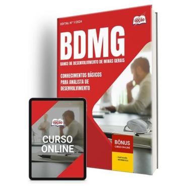 Imagem de Apostila BDMG 2024 - Analista de Desenvolvimento (Conhecimentos Básico