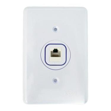 Imagem de Conjunto Tomada de Rede RJ45 8 Fios Stylus Ilumi