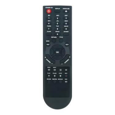 Imagem de Controle remoto de substituição NA471 NA471UD compatível com gravador de DVD Magnavox MWR10D6 CMWR10D6 MSR90D6 gravador de cassete de vídeo digital