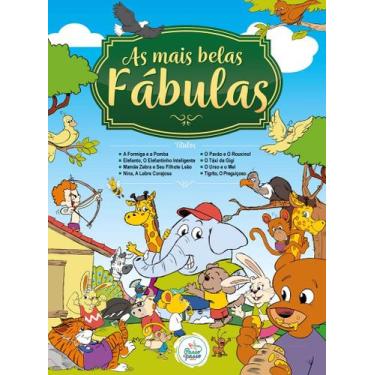 Imagem de Livro As Mais Belas Fábulas - Ricamente Ilustrado - Tamanho Grande - P