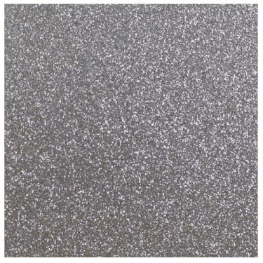 Imagem de KIT 05 Placas De EVA com Glitter Ou Neon 40x48-1,8mm - (Colorido) (GLITTER PRATA)