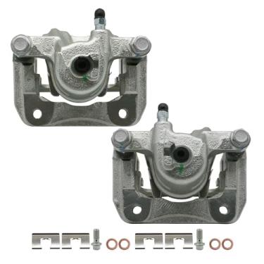 Imagem de Cuuove Conjunto de pinça de freio a disco com suporte para modelos selecionados Honda, Acura e Isuzu - CR-V 2002-2004, Odyssey 1995-1998, Legend 1991-1995, RL, Oasis, motorista traseiro e passageiro