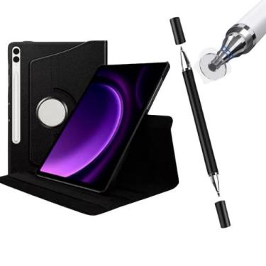 Imagem de Capa Giratória P/galaxy Tab S7 Fe + 12,4+caneta Touch Ponta Dupla - ge