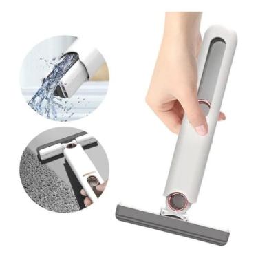 Imagem de Rodo Portátil Mini Mop Limpeza 30cm Branco - Bc Bora Colega Shop