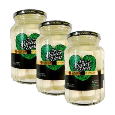 Imagem de Kit 3X: Palmito Açaí Inteiro Le Coeur Vert 500g