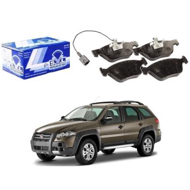 Imagem de Pastilha freio dianteira syl original fiat palio adventure locker 1.8 2011 A 2020