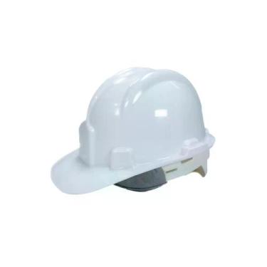 Imagem de Capacete de Proteção com Carneira CA 31469 Branco - Plasticor - PLASTI