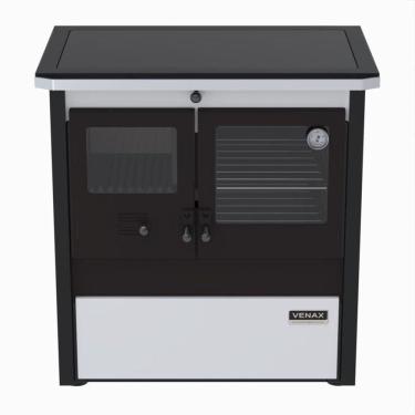 Imagem de Fogao a Lenha N 2 Le Corbusier Dupla Combustao Branco