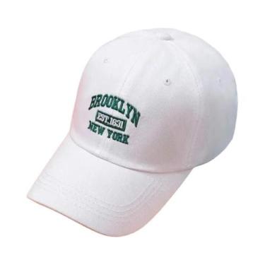 Imagem de Boné de Beisebol Unissex Vintage Brooklyn - Bordado New York, Tamanho 