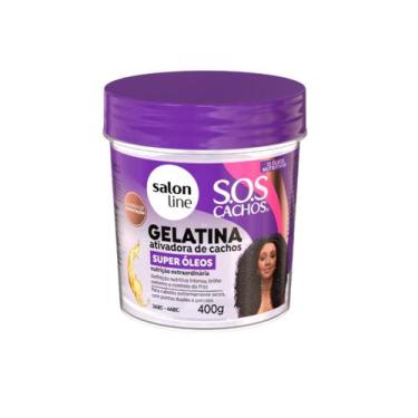 Imagem de Gelatina Salon Line SOS Cachos Super Óleos 400g