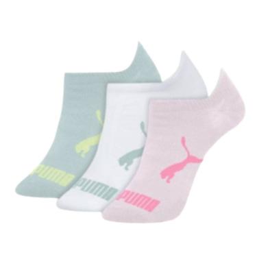 Imagem de Kit Meia Sapatilha Invisível Puma Juvenil 29 à 34 Vd/Bc/Rs