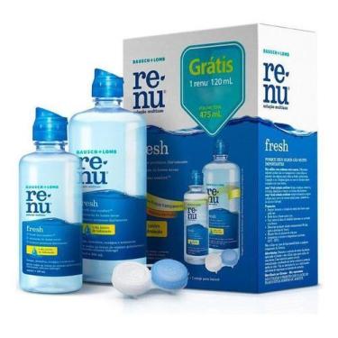 Imagem de Renu Fresh 355 + 120 Ml - Solucao Multiuso+ Entreg Rapida - Bausch + L