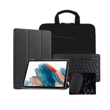 Imagem de Capa Kit Teclado Mouse Completo P/ Tablet A9 Plus X210 X216 - BDNET