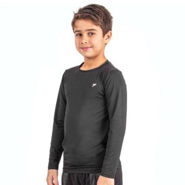 Imagem de Camiseta Térmica Infantil Poker Skin III Preto, Preto, GG