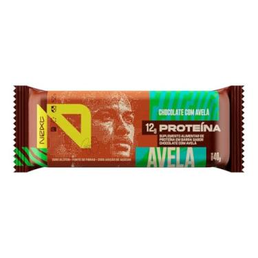 Imagem de Barra de Proteína 40g Sabor Chocolate 12 Unidades Caixa – Whey Protein Concentrado – Next10