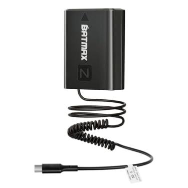 Imagem de Batmax Bateria falsa tipo C NP-FZ100 A7III para câmeras Sony A6600, A6700, A7 III, A7 IV, A7S III, A7R III, A7R IV, A7R V, A7C, A1, A9, A9 II, FX3, FX30, ZV-E1