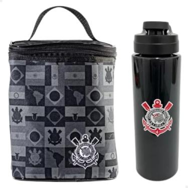 Imagem de Kit Lancheira T�rmica e Garrafa Time Corinthians Futebol - Sude