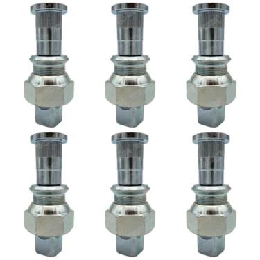 Imagem de Boursin 6 porcas de roda e parafusos LH roda traseira para Isuzu NPR NQR NPR-HD NRR Reach GMC/Chevy W3500 W4500 W5500 1998-2021