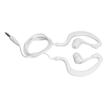 Imagem de Fones de Ouvido de Natação Com Plugue de 3,5 Mm - Fones de Ouvido de Condução óssea para Corrida, Surf e Natação (Branco)