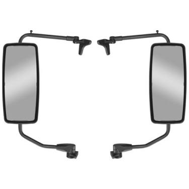 Imagem de Par Espelho Retrovisor p Mercedes 1634 1938 2638 LS Convexo - Fabbof