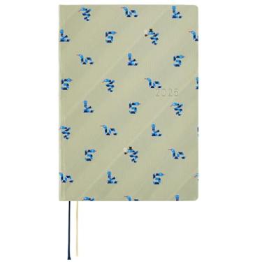 Imagem de ほぼ日 Techo 2025 Hon [Inglês/Tamanho A5/Início De Janeiro/Planejador] Laço E Gravata: Brinquedo Cobra