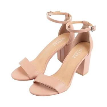 Imagem de Sandálias Peep Toe De Salto Alto Douradas Para Mulheres Sexy Casual Sa