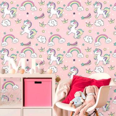 Imagem de Papel de Parede Unicórnios Teen 250 - Geral