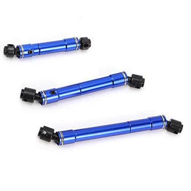 Imagem de RC Drive Shaft Aluminum Alloy Steel Combined Exquisite Style TRX6 G63 6X6 RC Car Blue Set Kit