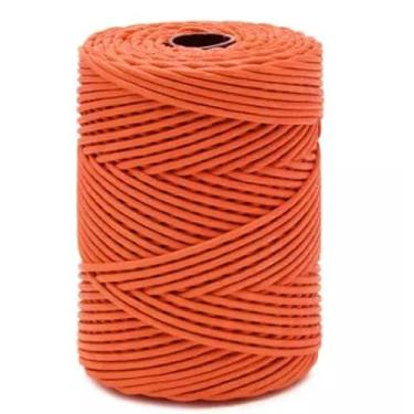 Imagem de Cordão Encerado Danitex 2mm Class 002 100M (4730 – laranja citrico)