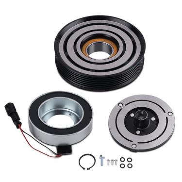 Imagem de maXpeedingrods Kit de embreagem de compressor AC Bobina de rolamento de polia para Nissan Rogue 2.5L 2008-2016, 92610JM01C