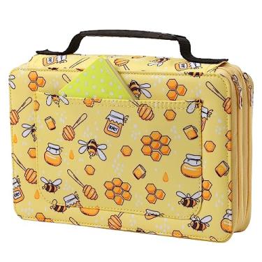 Imagem de Lbxgap Estojo Organizador De Batom Com Grande Capacidade Para Marcadores, 68 Compartimentos, Envoltório Prático, Suporte Portátil Multicamadas Tinta Touch Spectrum Noir Sharpie