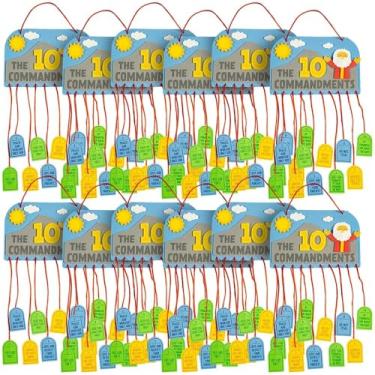 Imagem de Fun Express Ten Commandments Mobile CK - Craft Kits - 12 Pieces