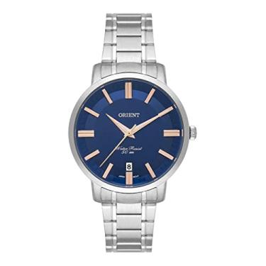 Imagem de Relógio ORIENT feminino azul rose analógico FBSS1163 D1SX