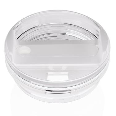 Imagem de CeleVista Substituição de tampa de copo de 1,134 g, tampas de copo adequadas para Stanley Quencher, sem palha, capas de substituição para acessórios Stanley Cup (Frost)