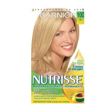Imagem de Tintura Creme Nutrisse Garnier Sol 100 Kit
