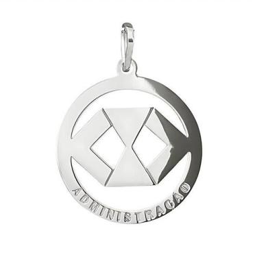 Imagem de Pingente Administração Coleção Formatura em Prata 925 - Sam Joias