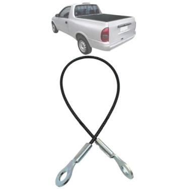 Imagem de Cabo Aço Tampa Traseira Caçamba Pick-up Corsa 1995 Até 2003 - Auto Qua