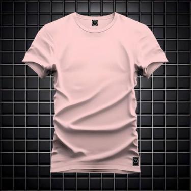 Imagem de Camiseta Blusa Básica Do P Ao G5 Size Cores Diversas - Hs, Rosa, Claro