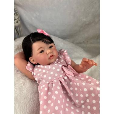 Imagem de Boneca Bebê Reborn Linda e Realista Com Enxoval Completo