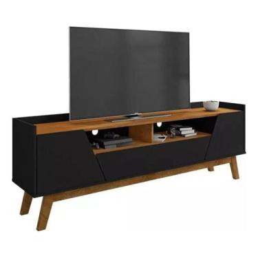 Imagem de Rack Para Tv Até 70 Polegadas Florença com 2 Portas e 1 Gaveta - Anune