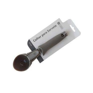 Imagem de Colher para Sorvete Le Gourmet de Silicone Cinza