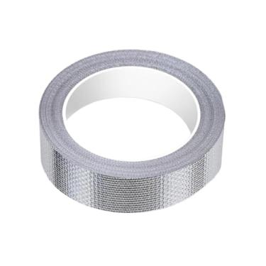 Imagem de KAIYUEMAOYI Fita de Fibra de Vidro E Folha de Alumínio, Adesiva, Retardante de Chamas, Multiuso, para Vedação E Reparo de Dutos de Metal, 3 Cm de Largura