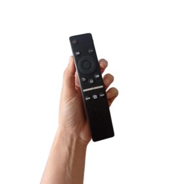 Imagem de Controle Remoto Compatível com TV Samsung 4K – Teclas Netflix e Prime Video – Substitui Modelos BN59-01259B/E, BN59-01310A/B – Novo com Nota Fiscal | Ciriacom